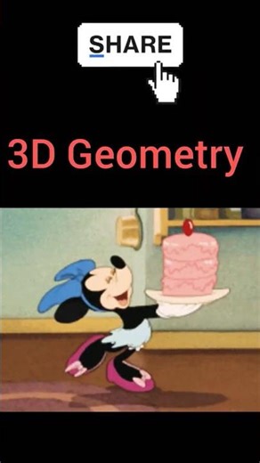 3D Geometry #mathshorts #dailyvlogs #mathstrick
