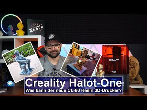 [Creality Halot One] Was kann der neue CL-60 Resin 3D-Drucker? [Hands-On][4K]