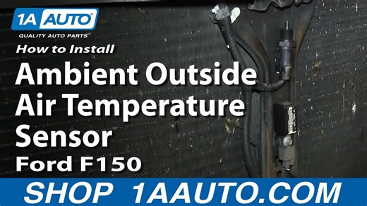How To Replace Outside Air Temperature Sensor 2004-08 Ford F-150