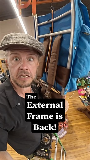 Return of the External Frame Backpack #OutdoorGear #Hiking #backpacking #review @VargoOutdoors