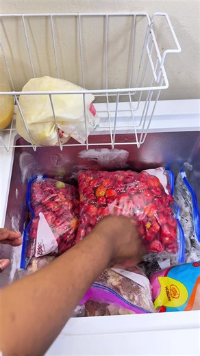 Storing Peppers and Perishables in Freezer Tips