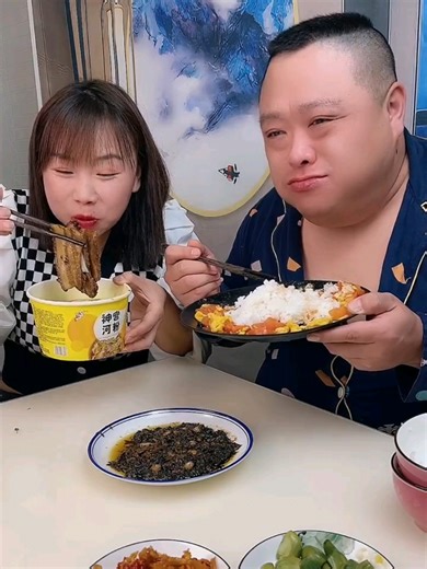 Husband and Wife Eating Challenge: Part 205