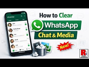 How to Clear Chat & Media in WhatsApp (New Update)