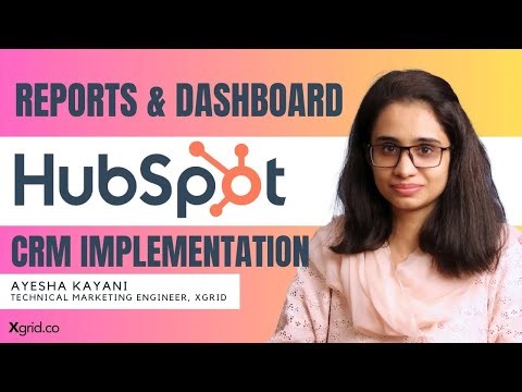 Reports & Dashboards | HubSpot Tutorial Part 34
