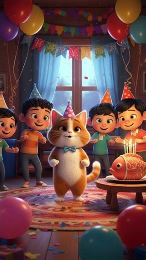 Happy Birthday Cat Song Compilation 🐾🎶 | Super Cute Meowing Cats