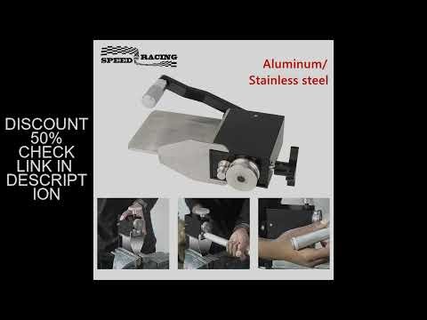 Pipe Tubing Beader Tool Manual Bead Roller Intake and Intercooler Piping Crimping Tool Tube For 5/8"