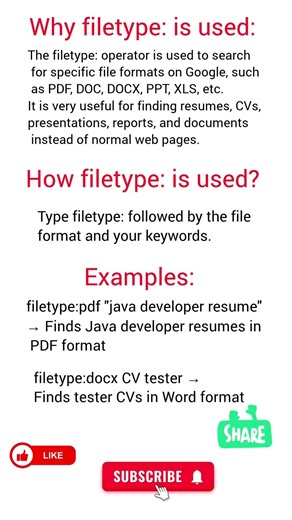 Recruiter Hack: filetype: Explained in 30 Seconds! 🔥#recruiting #recruitment #booleansearch #hiring