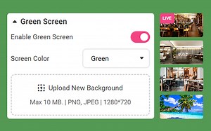 Talk Studio Green Screen