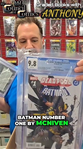 GRADED BOOKS WITH ANTHONY! FULL Video on the channel! #comics #comicbookslabs