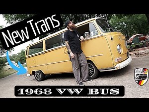 1968 VW Bus New Trans and Brakes! VW Life Shop Day