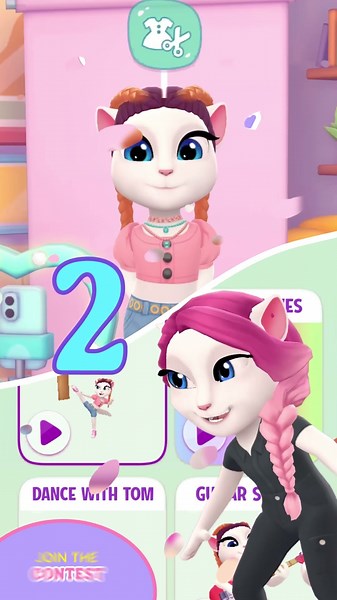 Join my contest! More info in the description 👇 #TalkingAngela #MyTalkingAngela2 #Contest