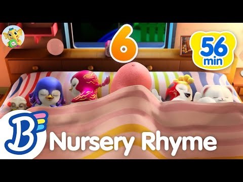 Six in the Bed – One Rolls Out! 🎉🛏️ | Badanamu Nursery Rhymes| Dance & Laugh with Badanamu | 3 Min