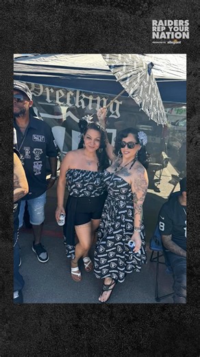 18K views · 161 reactions | Raiders Rep Your Nation, Presented By @Allegiant: Dana and Amy Each week, the best of #RaiderNation will go head-to-head to prove they're the biggest fan. VOTE NOW! NO PURCHASE NECESSARY, see Official Rules at Raiders.com/RepYourNation | Las Vegas Raiders | Facebook