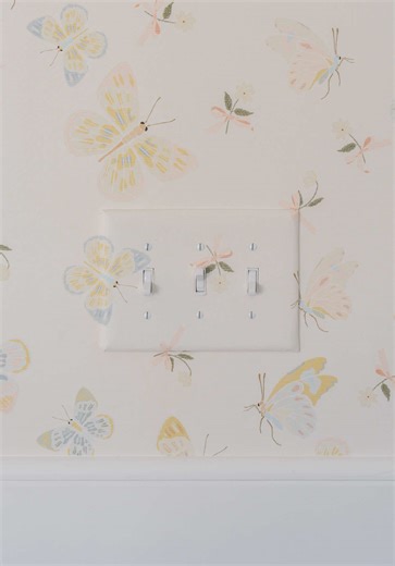 Transform Your Light Switches with Wallpaper