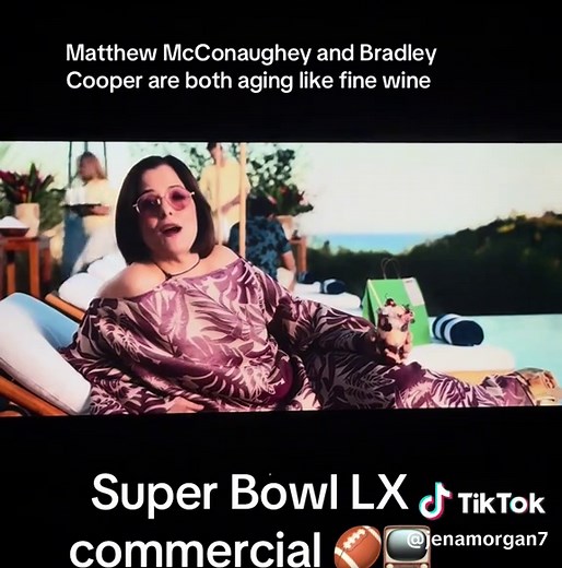 Matthew McConaughey and Bradley Cooper in Uber Eats Super Bowl LX