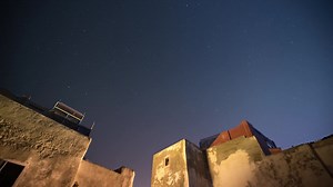Night Sky over Marrakesh | Free Stock Video Footage
