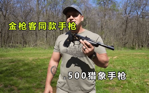 金枪客同款手枪，.500猎象枪