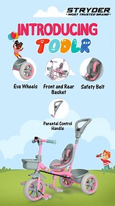 3K views · 29 reactions | Introducing TODLR Tricycles and Kick Scooters by Stryder. The perfect ride for your little explorer — safe, stylish, and super fun. Let them ride, grow, and play the TODLR way! Shop now: www.stryderbikes.com #TODLR #RideGrowPlay #MakeWay #StryderBikes #NewLaunch #ForKids #IndiaRidesStryder | Stryder Bikes | Facebook