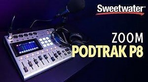 Zoom PodTrak P8 8-Channel Podcasting Recorder Demo - inSync