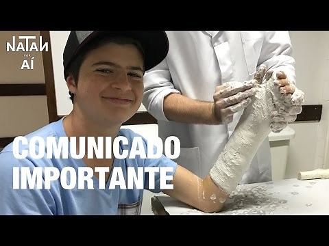 COMO QUEBREI O BRAÇO: COMUNICADO IMPORTANTE DO CANAL