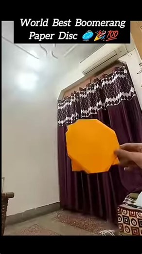 This Paper Disc Flies Like Magic 😳💿💯