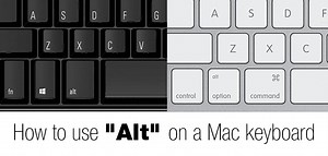 Where Is The Alt Key On A Mac Keyboard