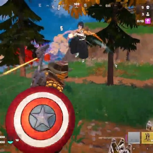 Captain America's Shield in Fortnite