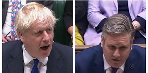 Who won today's PMQs? Boris Johnson and Keir Starmer clash after resignations