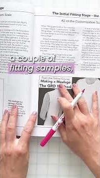 Make Custom Clothes | Patternmaking Customization Scale 1-2 #patternmaking #sewingpatterns #sewing