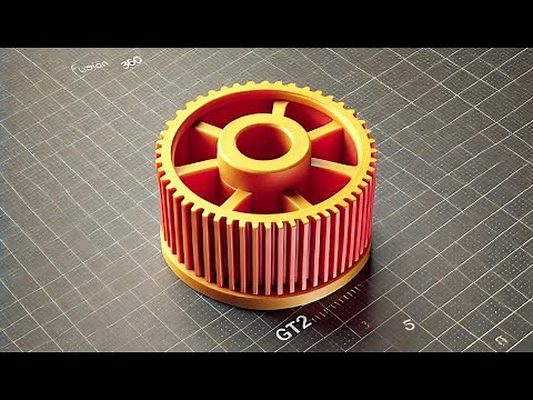 Creating a GT2 Pulley in Fusion 360: Custom Script Walkthrough & Demo