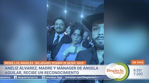 156K views · 8.2K reactions | Ángela Aguilar habló desde los Billboard Woman in Music 2025 y le dedicó unas palabras a su madre. | UnivisionApp | Facebook