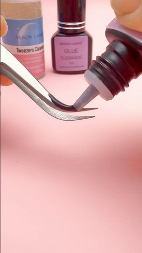 Dried Glue on Your Tweezers? Fix It Fast. 🧼