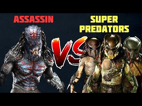 Assassin VS Super Predators | PREDATOR FIGHT - WHO WINS?