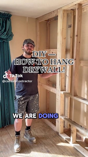 Drywall got you feeling stuck? We’re here to smooth things out! Follow along as we break down the basics so you can hang drywall like a pro. Comment below with more DIY ideas you’d like us to tackle next! #fyp #fypシ #foryouu #diy #diyproject