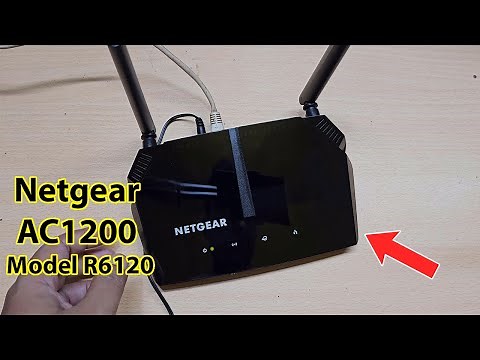How to setup netgear ac1200 wifi router