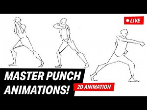 Animate Punches from Imagination! Easy 2D Animation Techniques