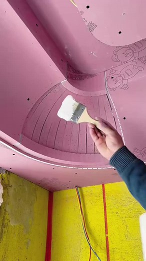 How to bend plasterboard