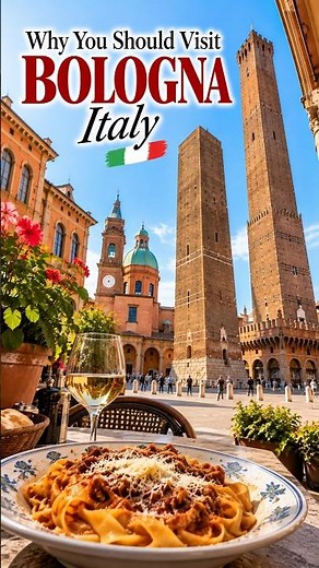 Why You Should Visit Bologna, Italy | Hidden Gems #Shorts
