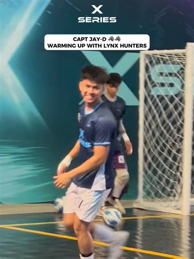 Aura kapten LYNX Hunters warming up dengan JADEN