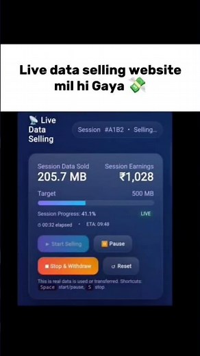 Real Data Selling App Data Sell App Withdraw Proof Data Hub Data Sell Data Cash Pro #Data