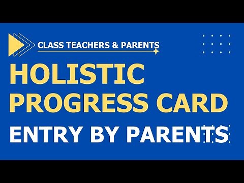 HPC Data Entry by Parents