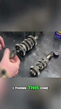 Welding a Broken Engine Case?! Gear Swap & Repair! #shorts