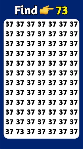Find The Odd Number 73 #findtheoddnumber #shorts #maths #riddle #puzzle #viral #viralshorts #quiz