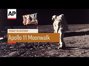 Apollo 11 Moonwalk - 1969 | Today In History | 20 July 17