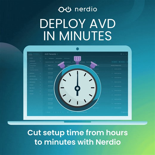 1.2K views · 42 reactions | Skip the manual configuration. This guide walks IT pros through deploying and managing AVD the smart way. | Nerdio | Facebook