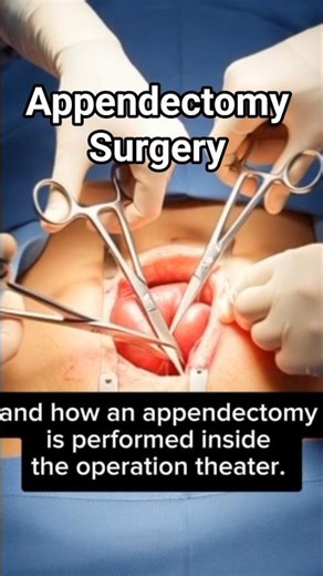 Appendectomy Surgery & Appendicitis | 3D explaination appendix Operation #Appendectomy#Appendicitis