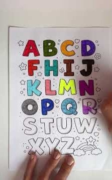 🔢🌈 Colouring Numbers! 🎨 Learn to Count with Fun Colours! #shorts