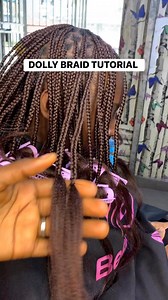 203K views · 2.5K reactions | DOLLY BRAID TUTORIAL #fyp #trendinghairstyles #dollybraids #portharcourtbraids #fbyシvideo #knotlessbraids #explore | Beefabsbraids | Facebook