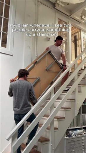 When the engineering problems aren't building a new biosensor but just getting furniture upstairs