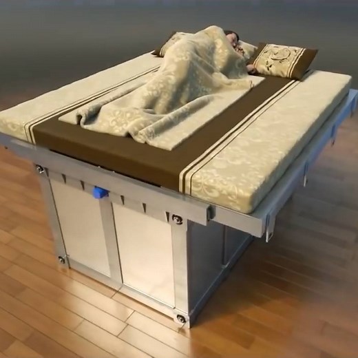 This earthquake-proof bed turns into a safety chamber 🛏️ | In The Know Innovation